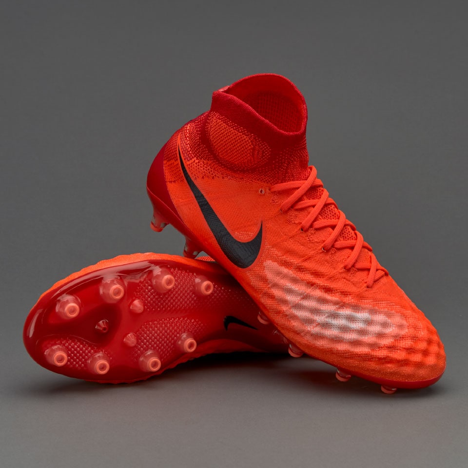 evolución bolígrafo Th Botas de fútbol- Nike Magista Obra II AG Pro - Carmesí total/Negro/Rojo |  Pro:Direct Soccer