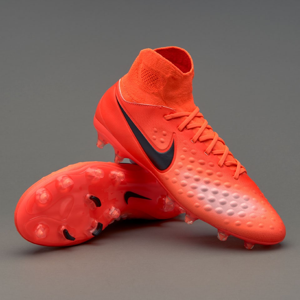 Botas de Nike Orden II FG - Carmesí total/Negro/Rojo | Pro:Direct Soccer