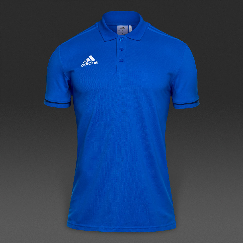 Equipaciones clubs de futbol-Polo adidas Tiro 17 para chicos-Azul/Azul marino/Blanco | Soccer