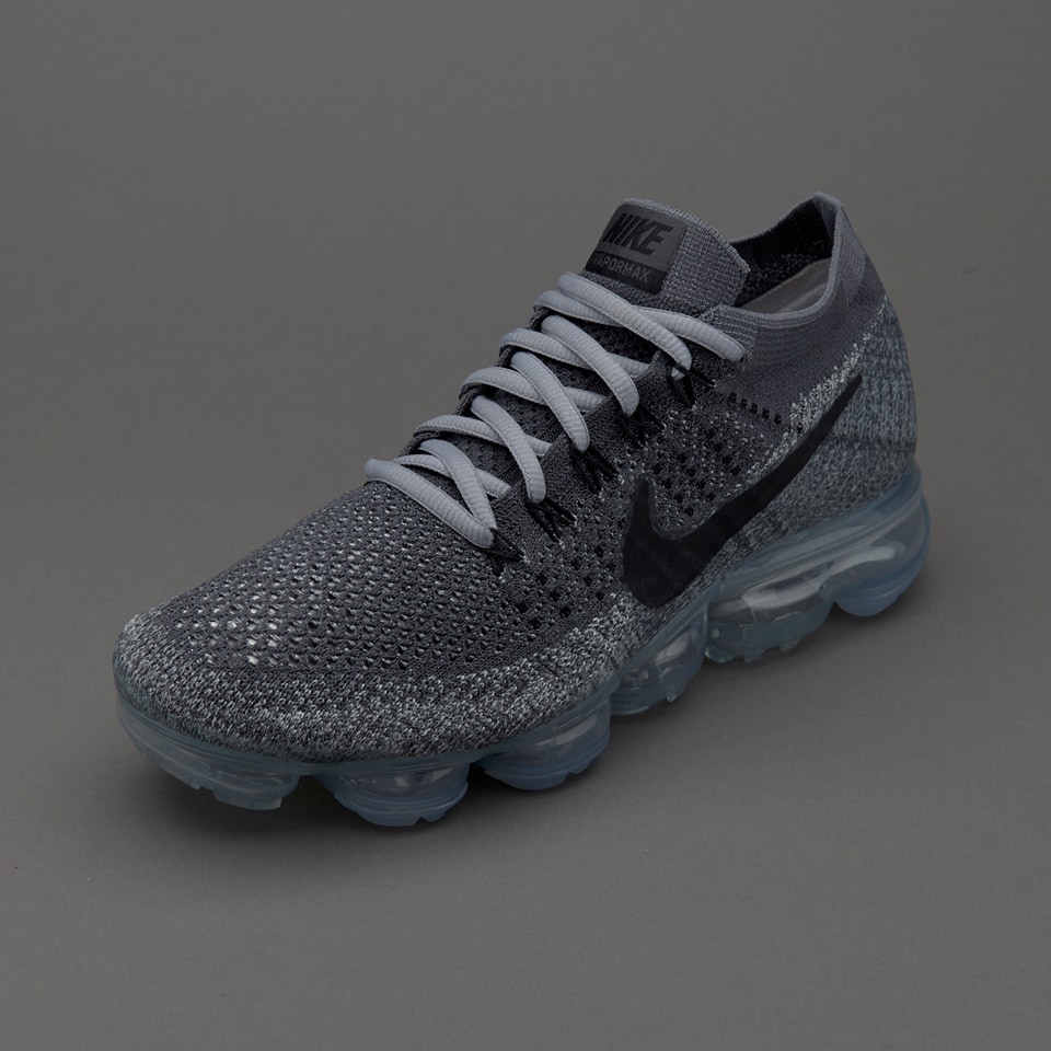 Nike air vapormax flyknit dark grey black wolf grey on sale