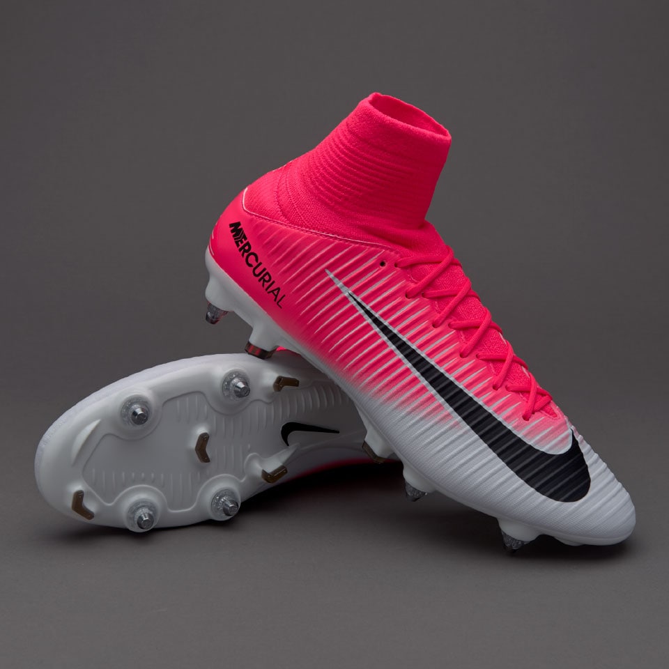 Mercurial Veloce III DF SG-Pro - Boots - Soft Ground - Race Pink/Black/White | Pro:Direct