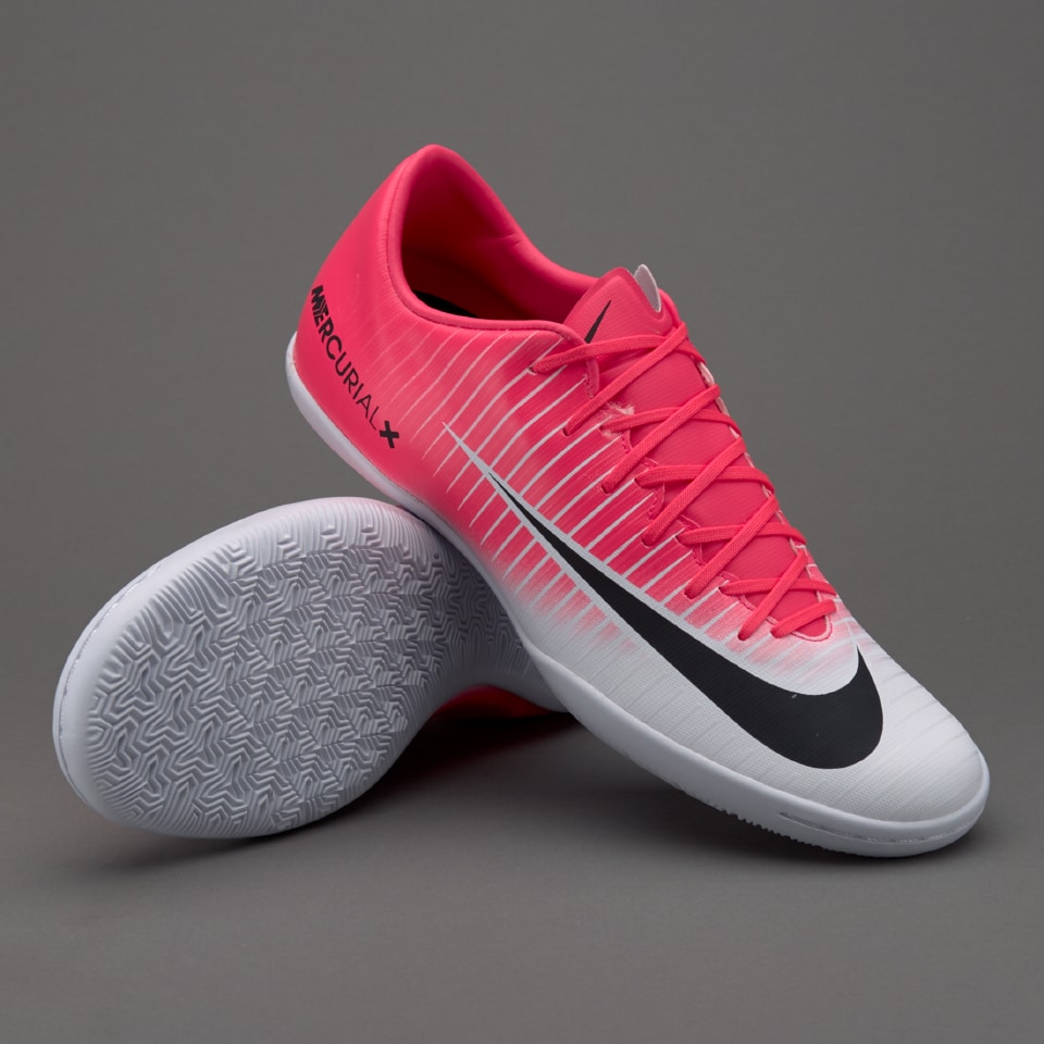 Zapatillas de futbol-Nike Mercurial VI IC - Rosa Race/Negro/Blanco | Pro:Direct Soccer