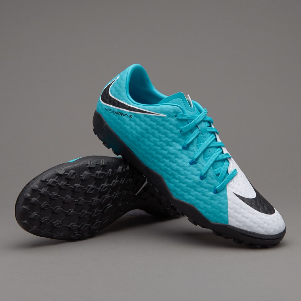 italiano retorta emparedado Botas de fútbol-Nike Hypervenom Phelon III TF - Blanco/Negro/Azul foto |  Pro:Direct Soccer