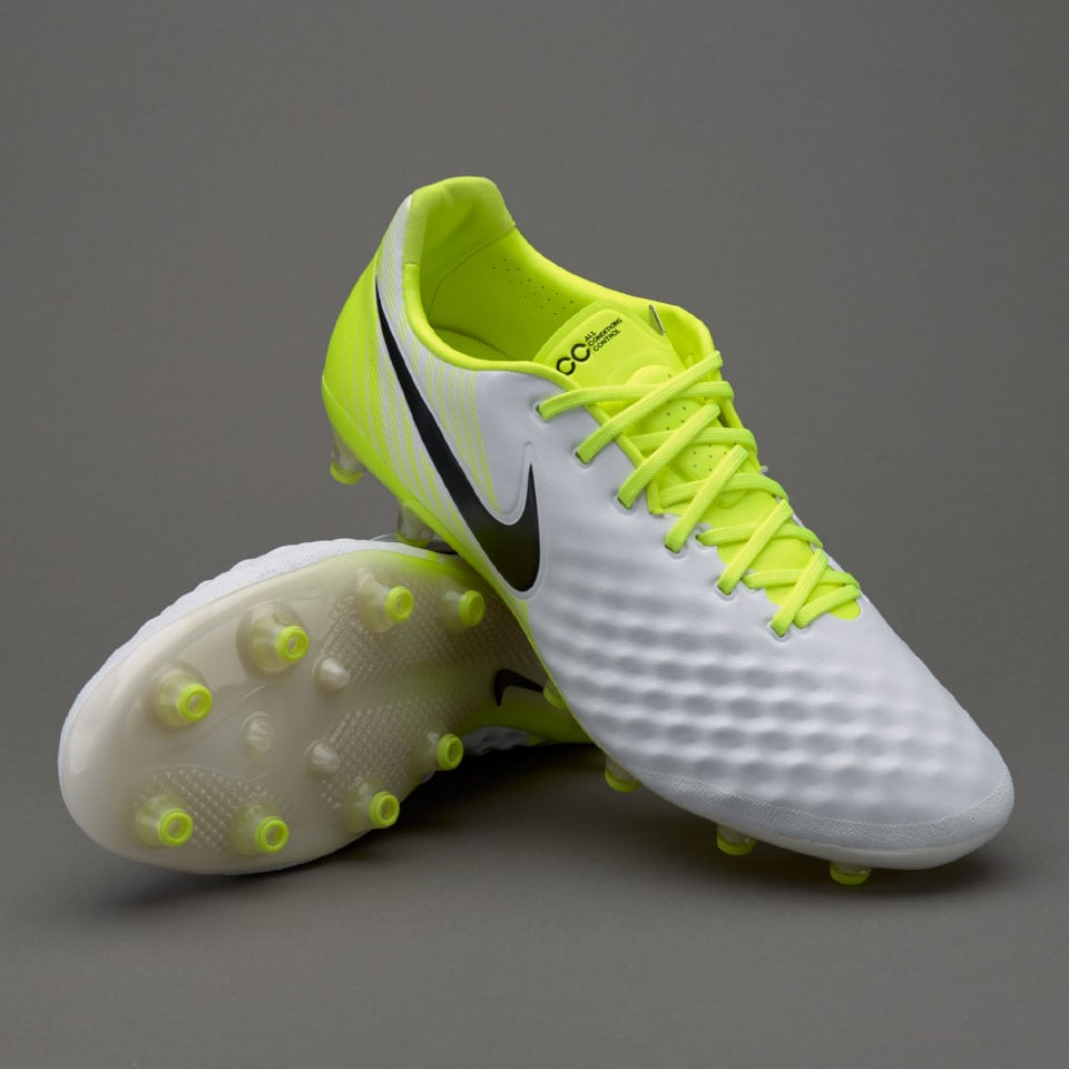 de futbol-Nike Magista Opus II - Blanco/Negro/Volt | Soccer