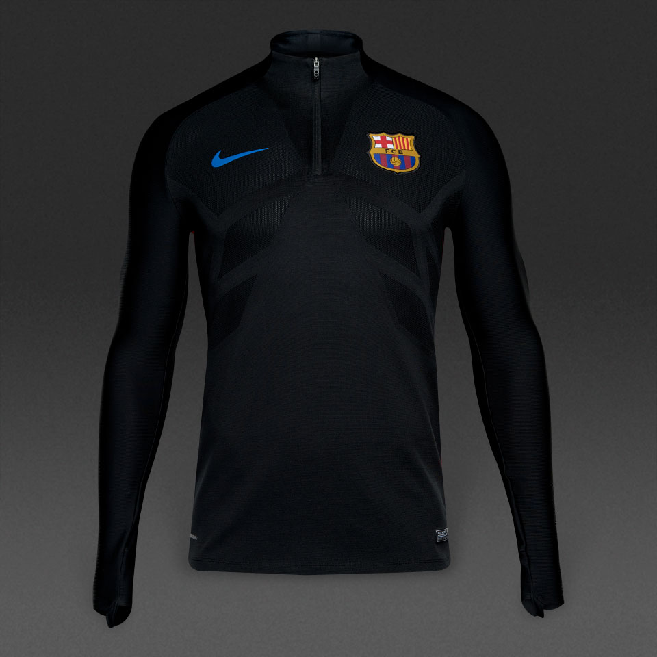 Red Centralizar juntos Camisetas de futbol- Camiseta Nike FC Barcelona 17/18 Aeroswift Strike  Drill-Negro/Rojo/Soar | Pro:Direct Soccer