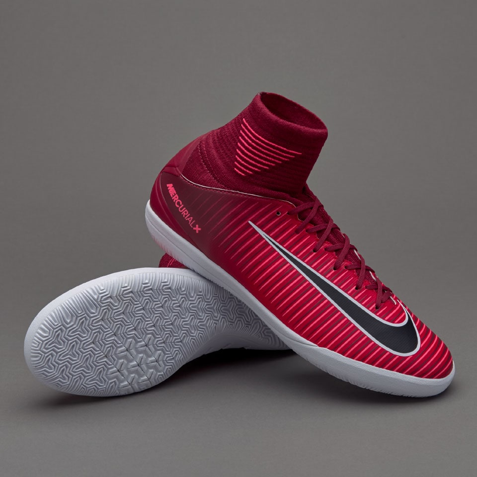 Zapatillas de futbol-Nike Proximo II DF IC para niños- Rojo/Negro/Rosa Racer | Pro:Direct