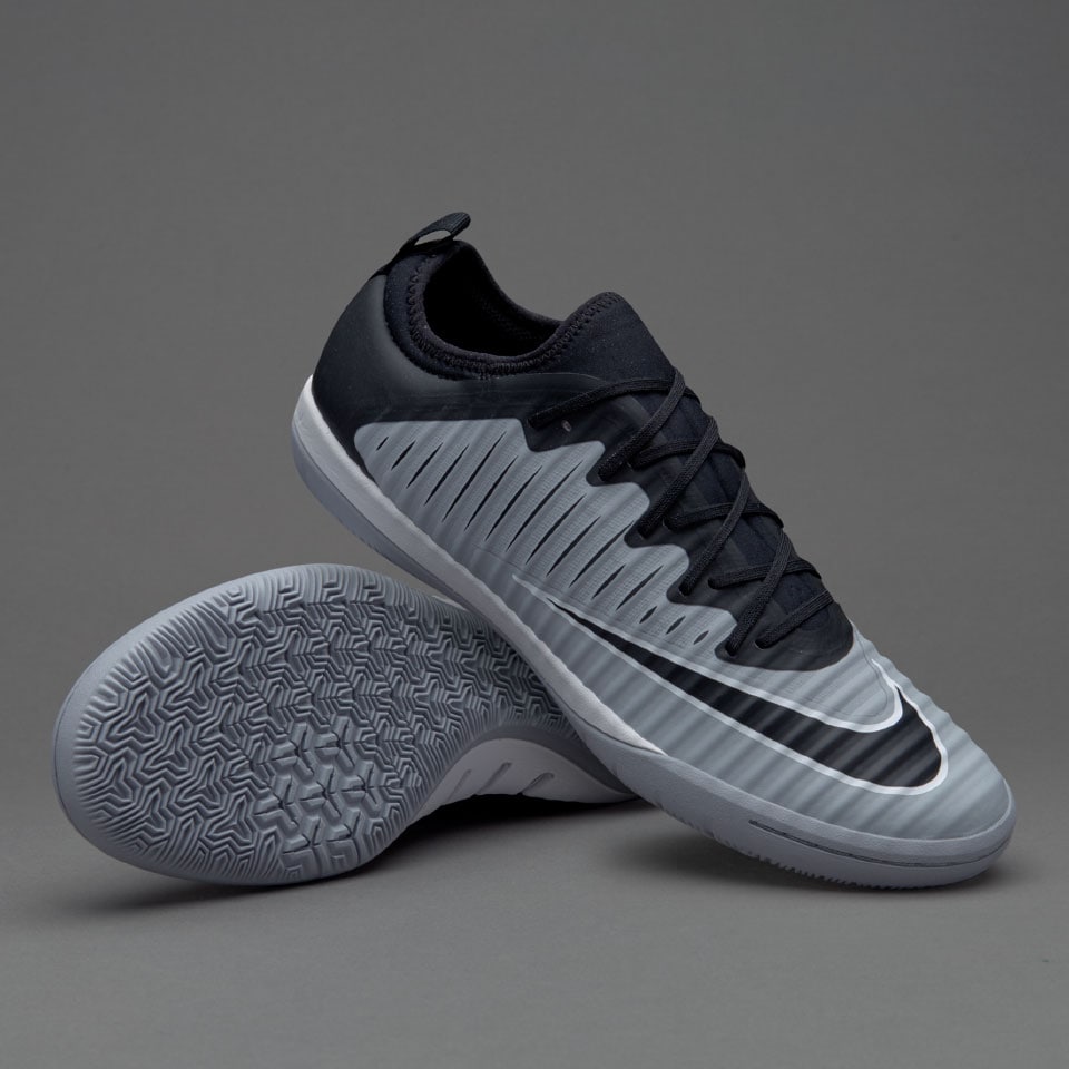 Zapatillas futbol-Nike MercurialX Finale II IC - Negro/Hyper Uva/Gris lobo | Pro:Direct Soccer