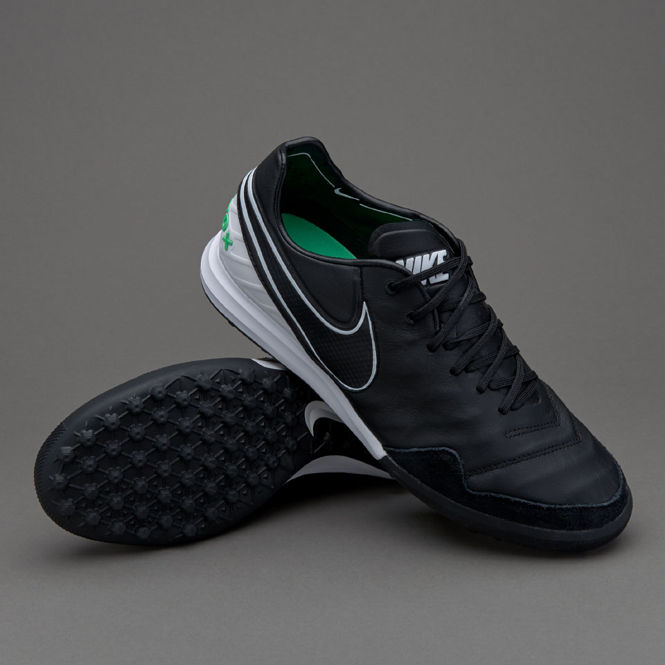 Zapatillas de futbol-Nike TiempoX TF - Negro/Blanco/Verde Electro | Pro:Direct