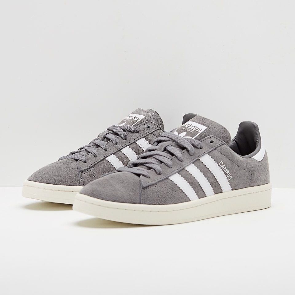 Mens Shoes - adidas Originals Campus - Grey - BZ0085 | Pro:Direct ...