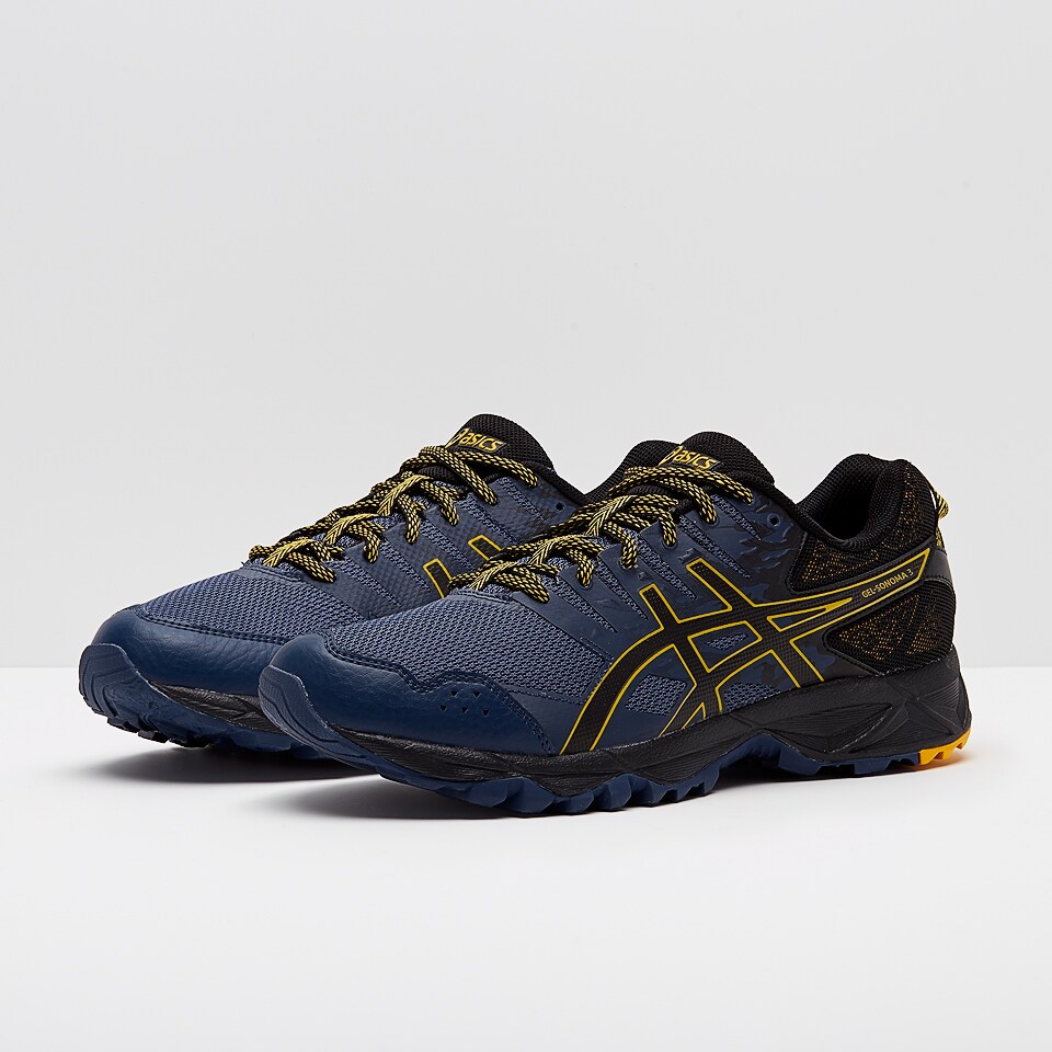 ASICS Gel-Sonoma Insignia Blue/Black/Gold Fusion Mens Shoes