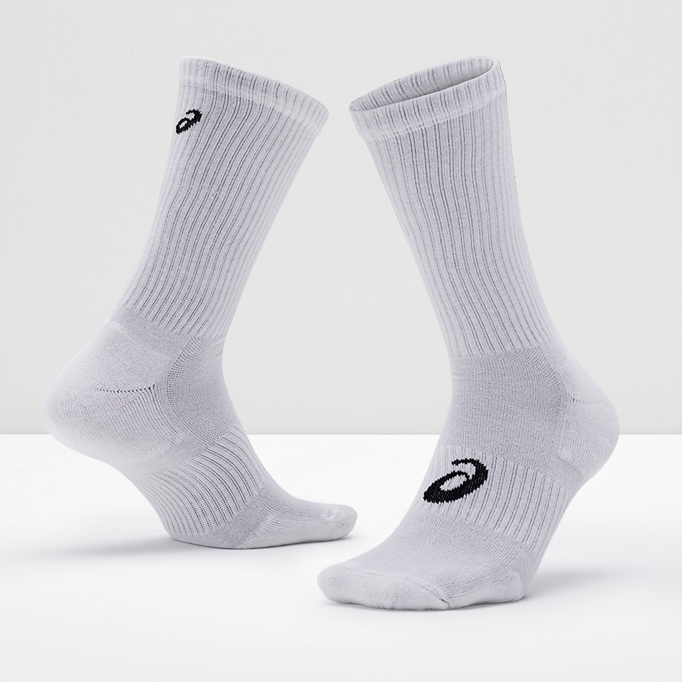 Asics 6 PPK Crew Socks - Grey - Running Socks - 141802-0701 | Pro:Direct Running