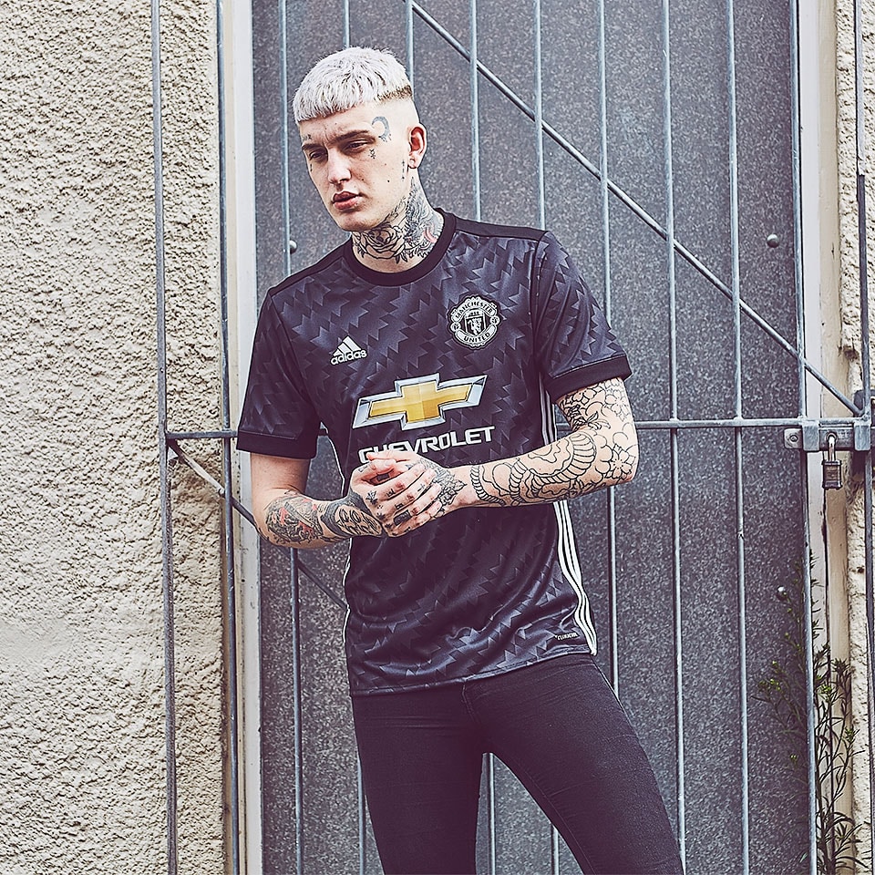 ウェア Manchester united  kit #17 Manchester United Adidas 23/24 Cloud White Third Kids Youth