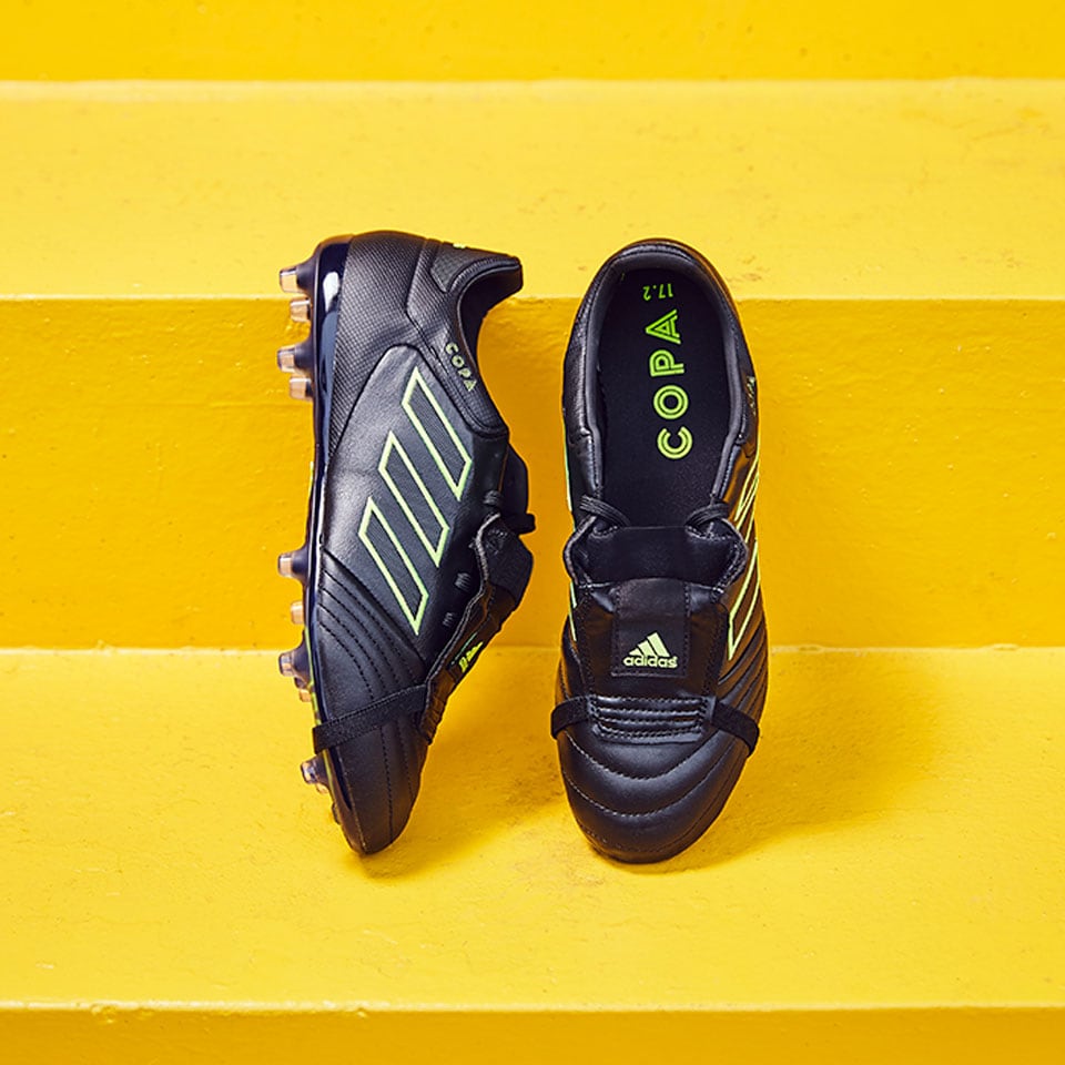 adidas Copa Gloro 17 FG - Boots - Firm Ground - - Black/Core Black/Solar Yellow