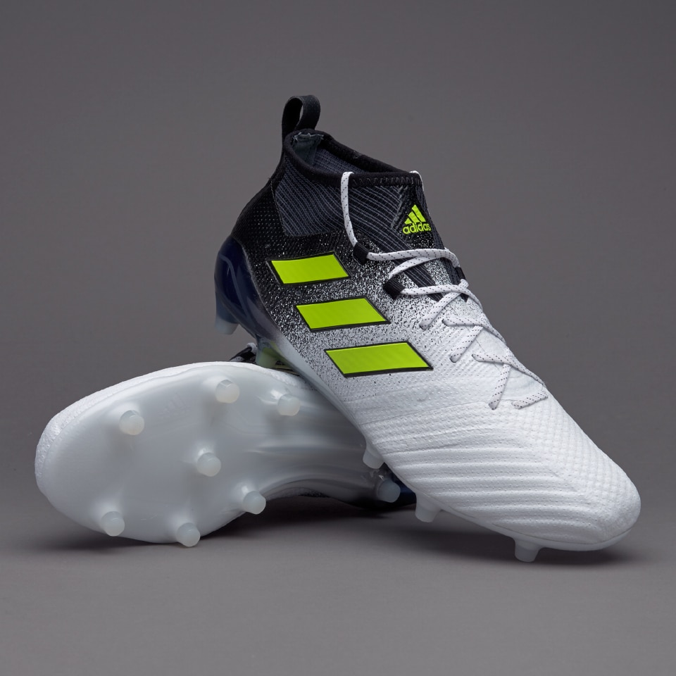 tilbede bekvemmelighed terning adidas ACE 17.1 FG - Mens Boots - Firm Ground - S77035 - White/Solar  Yellow/Core Black 
