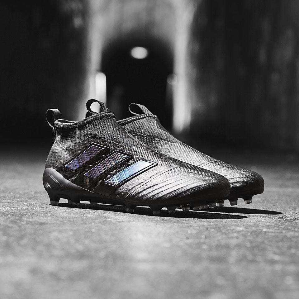 adidas ACE 17+ Purecontrol - Mens Boots Firm Ground - S77166 - Core Black/Core Black/Utility Black | Pro:Direct Soccer