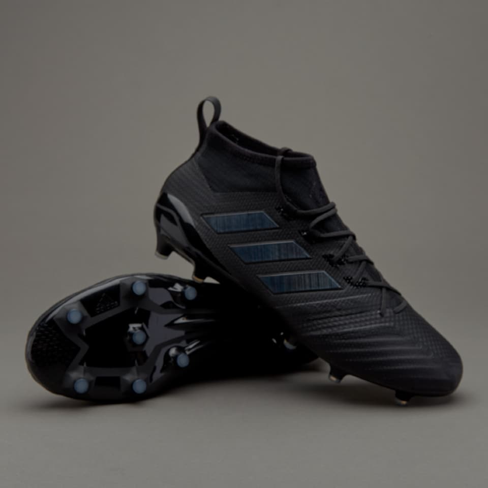 adidas Ace 17.1 FG - Mens Boots - Firm - S77037 - Black/Utility Black | Pro:Direct Soccer