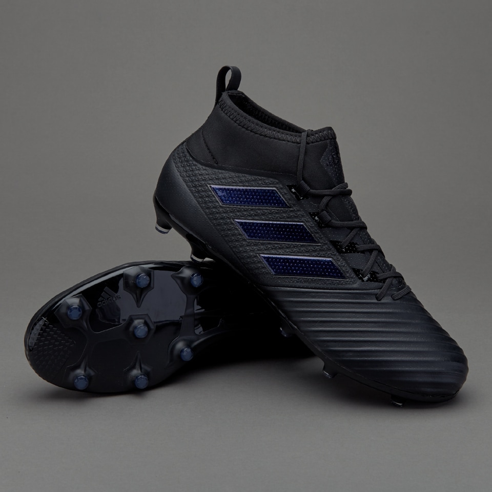adidas Ace 17.2 FG - Mens Boots Firm Ground - S77056 - Core Black/Utility Black | Pro:Direct Soccer
