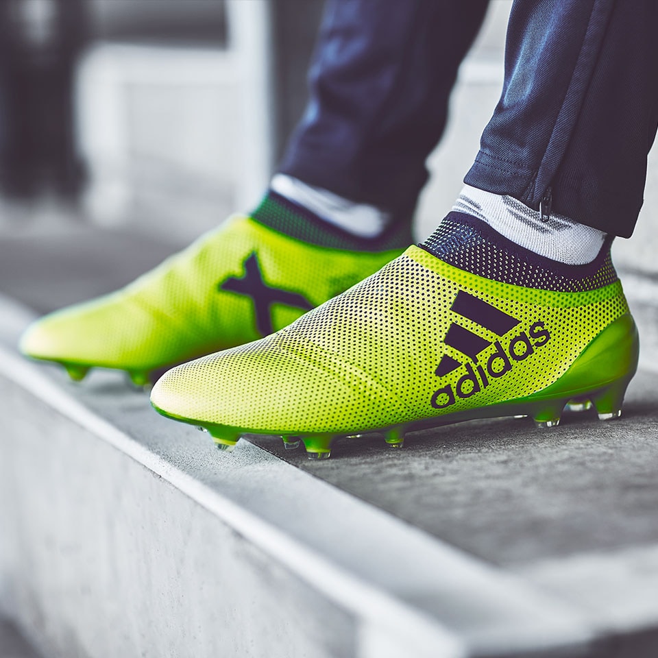 quemar Descuidado Y equipo adidas X 17+ Purespeed FG - Mens Boots - Firm Ground - S82442 - Solar  Yellow/Legend Ink/Legend Ink | Pro:Direct Soccer