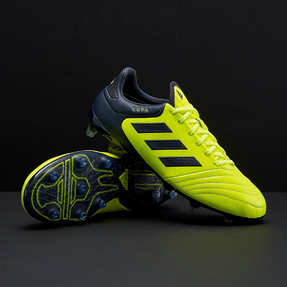 Avispón salario limpiar Botas de fútbol-adidas Copa 17.2 FG - Amarillo Solar/Tinta Oscura |  Pro:Direct Soccer