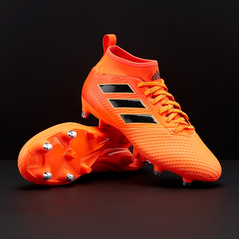 Botas de fúbol-adidas 17.3 SG - Naranja Solar/Negro Core/Rojo Solar | Pro:Direct Soccer
