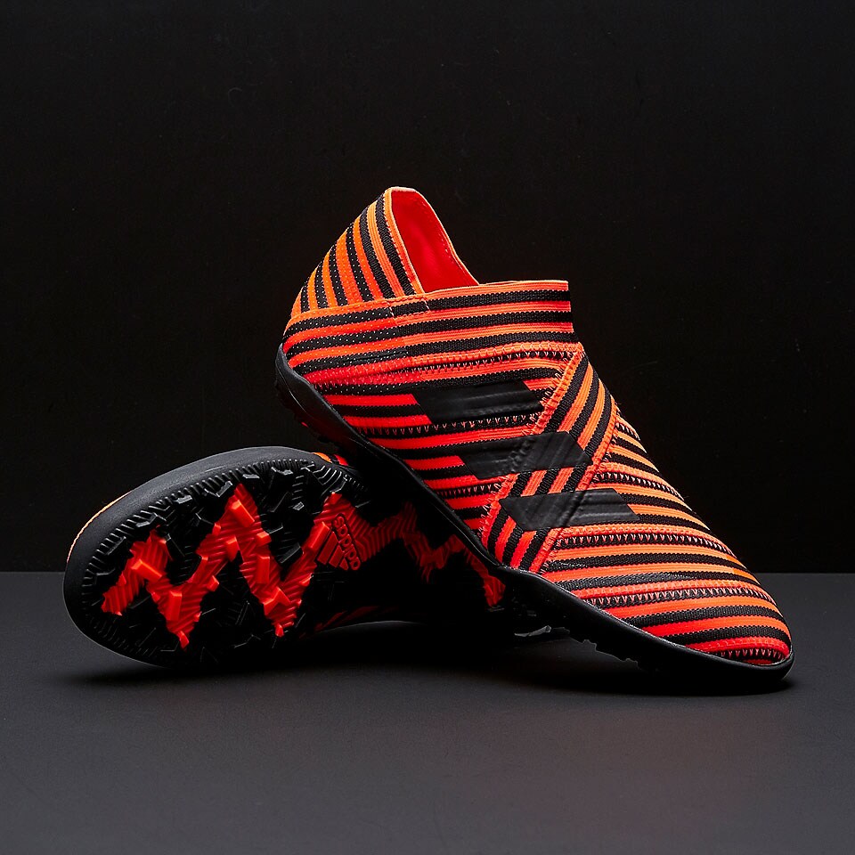 Botas de fúbol-adidas para Nemeziz Tango Agility TF - Naranja Solar/Negro Core/Negro Core | Pro:Direct Soccer
