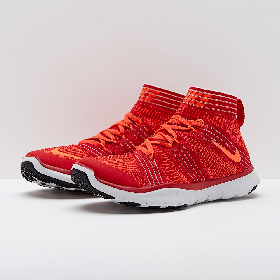 Hacer Dalset Loco Zapatillas de hombre-Nike Free Train Virtue - Rojo/Naranja Hyper |  Pro:Direct Soccer