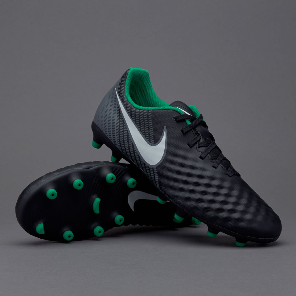 Botas de futbol-Nike Magista Ola II FG - Negro/Blanco/Verde | Pro:Direct
