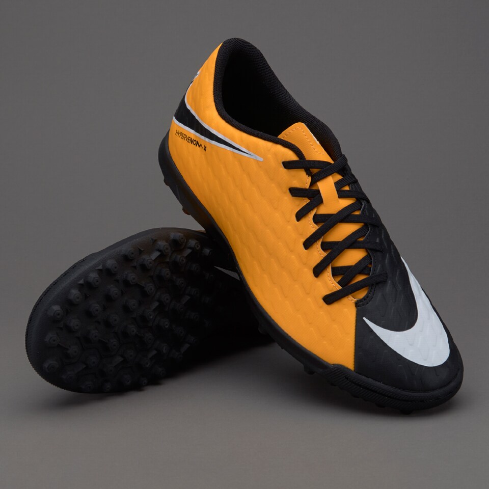 Botas de futbol-Nike Hypervenom III TF - Naranja/Blanco/Volt | Pro:Direct Soccer