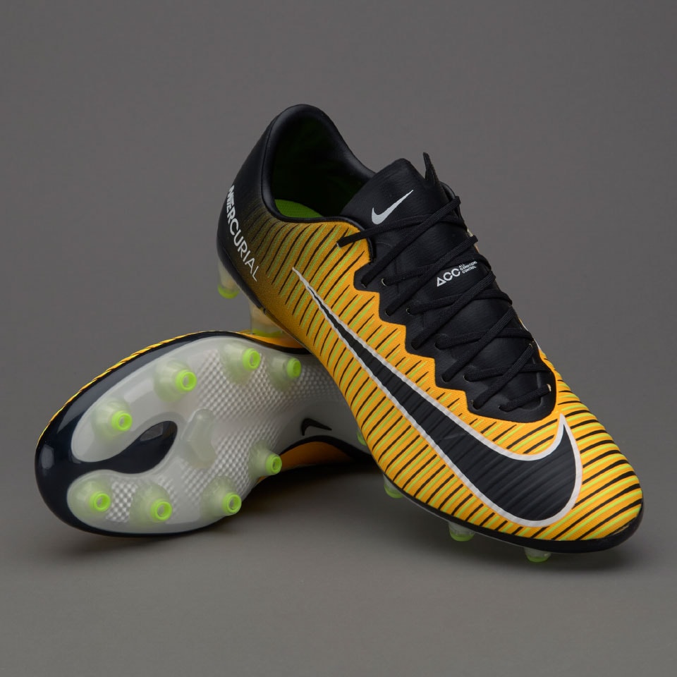 Monica oorlog bevestigen Nike Mercurial Vapor XI AG-Pro - Mens Boots - Artificial Grass - 831957-801  - Laser Orange/Black/White/Volt | Pro:Direct Soccer