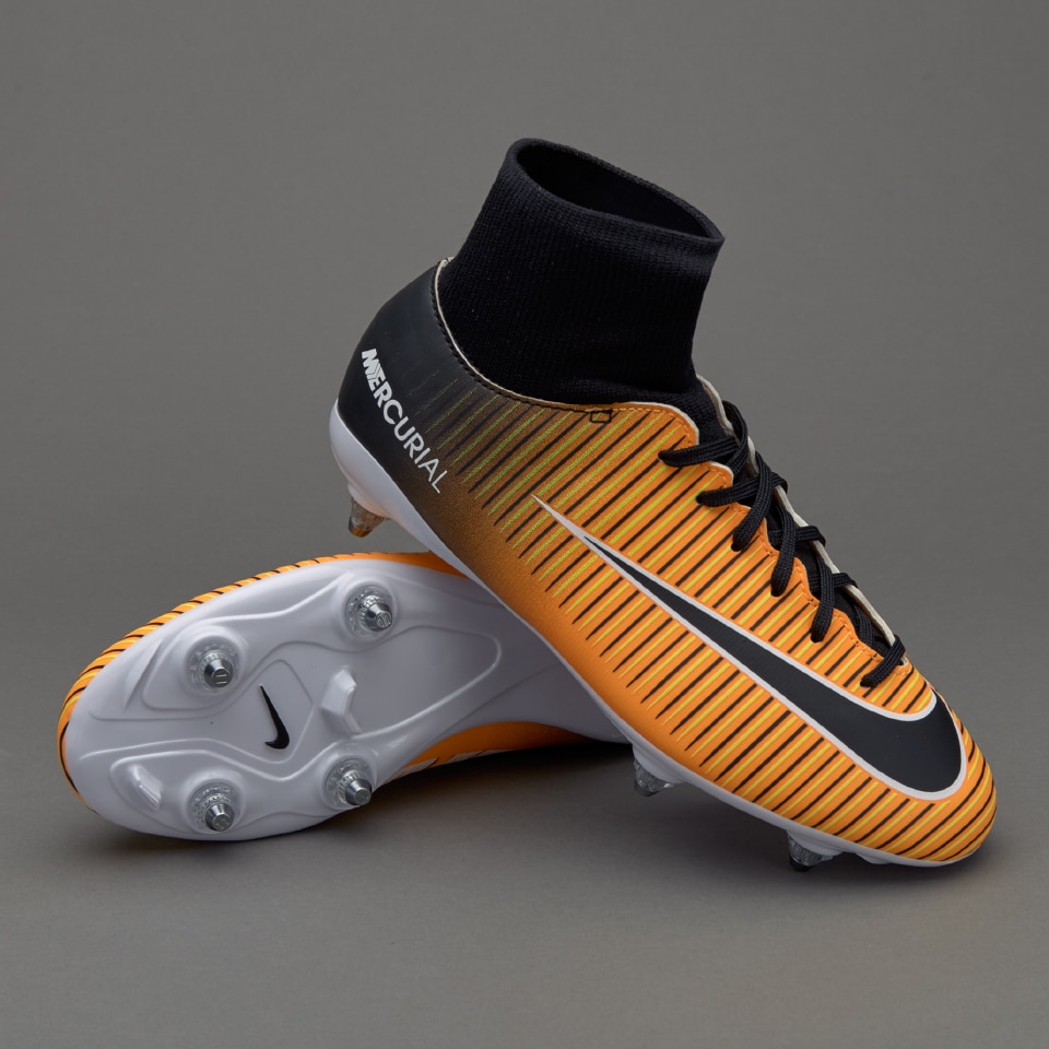 Corteza Departamento Todavía Botas de futbol para niños-Nike Mercurial Victory VI DF SG para niños -  Naranja/Negro/Volt | Pro:Direct Soccer
