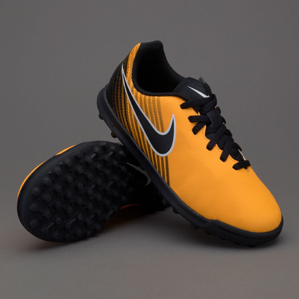 Trampolín estafa hacerte molestar Botas de futbol para niños-Nike Magista Ola II TF para niños -  Naranja/Negro/Volt | Pro:Direct Soccer