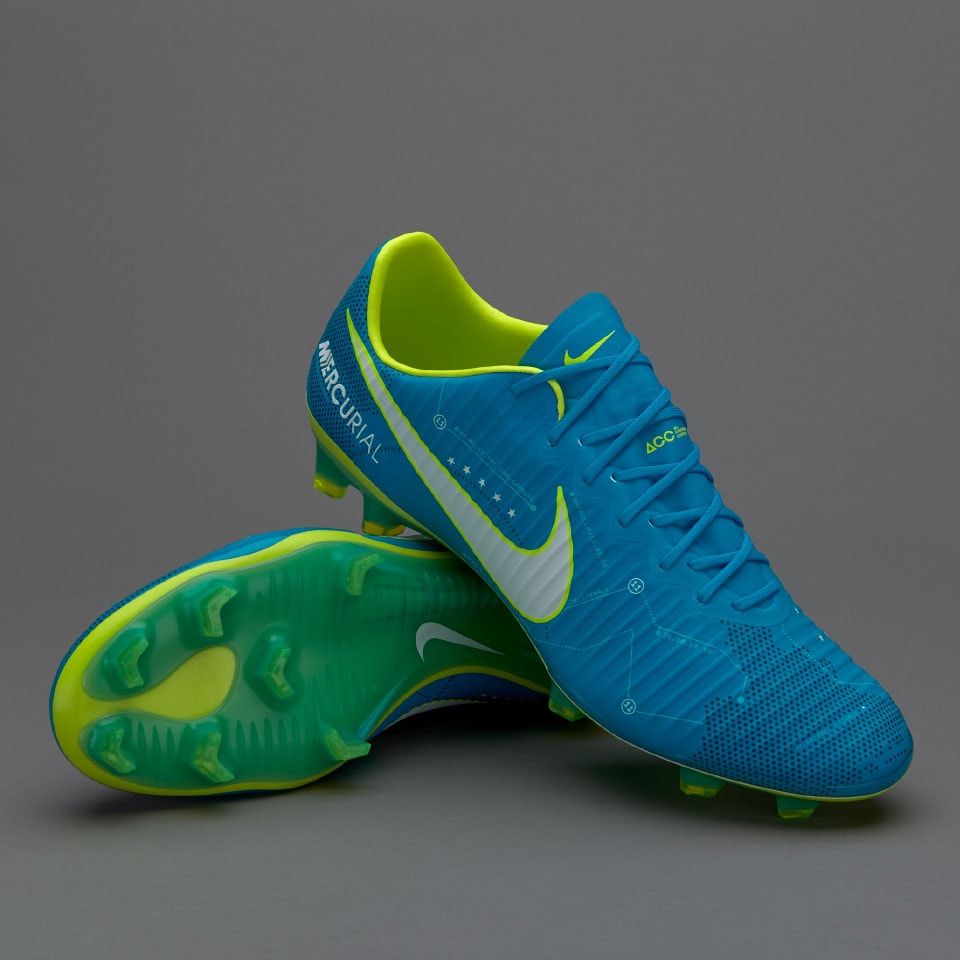 Numérico otoño Inhibir Botas de futbol-Nike Mercurial Vapor XI Neymar JR FG - Azul/Blanco/Azul  Marino | Pro:Direct Soccer