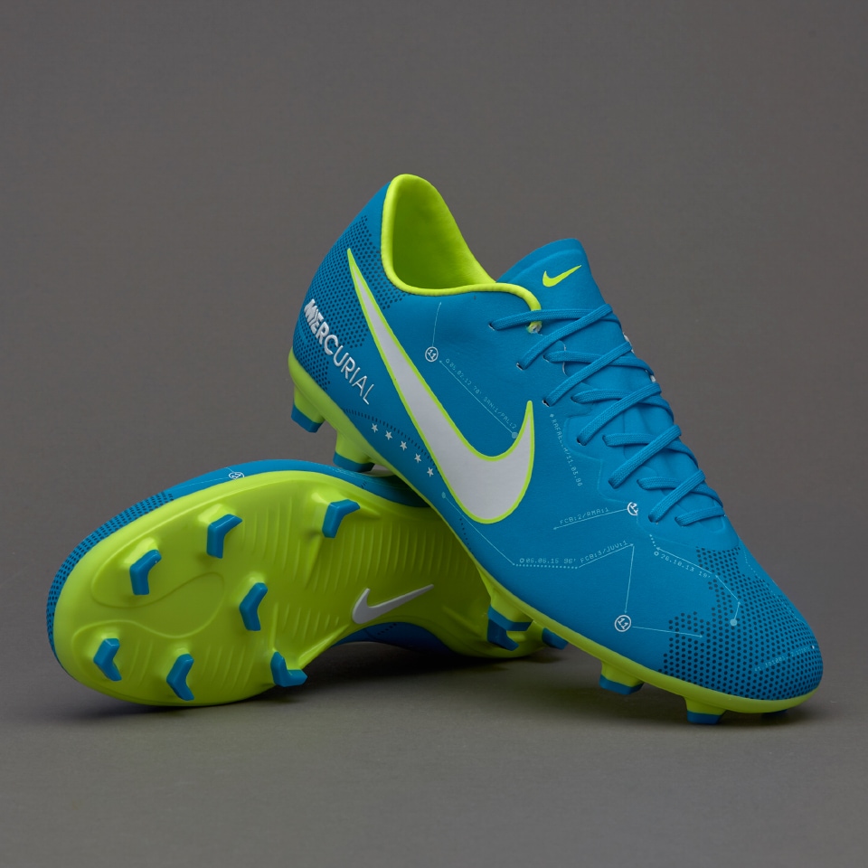 Nike Kids Mercurial Vapor XI Neymar FG - Boots - Firm Ground 940855-400 - Navy