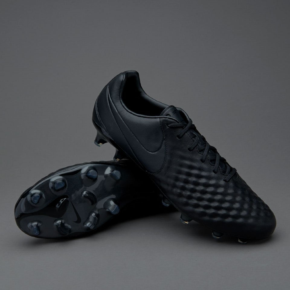 Creyente Misionero estudiar Nike Magista Opus II Leather FG - Mens Boots - Firm Ground - 917792-001 -  Black/White 