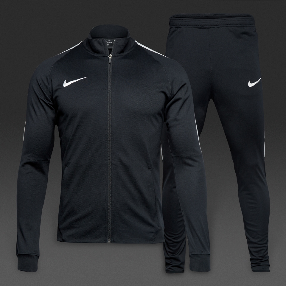 vino Fraude juguete Nike Squad 17 Knit Tracksuit - Mens Football Teamwear - Tracksuits -  832325-010 - Black/White | Pro:Direct Soccer