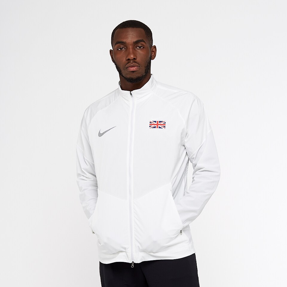 Nike Stadium GB Jacket - White/White - Mens Clothing - AA2040-101