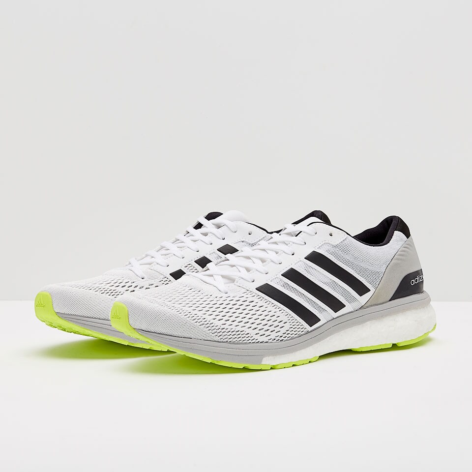 adidas Adizero Boston 6 Ftwr White Mens Shoes CG3142 Pro Direct Running