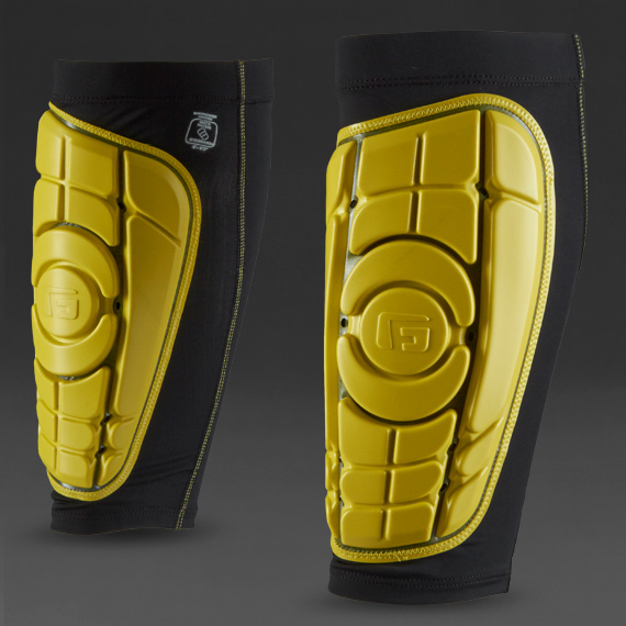 G-Form Pro-S Youth Shin Guards - Accessories - BlackYellow