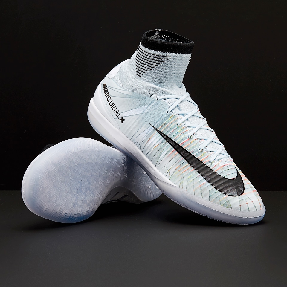 Botas de - Nike MercurialX II Ronaldo IC - Azul Tinta/Negro/Blanco/Volt - 852538-401 Pro:Direct Soccer