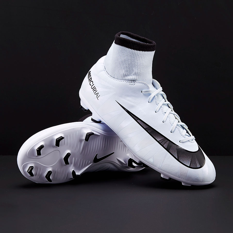 Química biología Producto Botas de fútbol para niños - Nike Mercurial Victory VI CR7 DF FG - Azul  Tinta/Negro/Blanco/Azul Tinta - 903592-401 | Pro:Direct Soccer