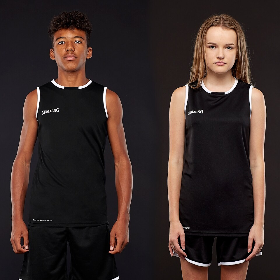 Spalding Kids Move Tank Top Black Kids Basketball Teamwear Tank