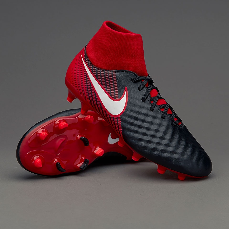 Botas de fútbol - Terrenos firmes - Nike Magista Onda II DF FG - Negro - 917787-061 Soccer