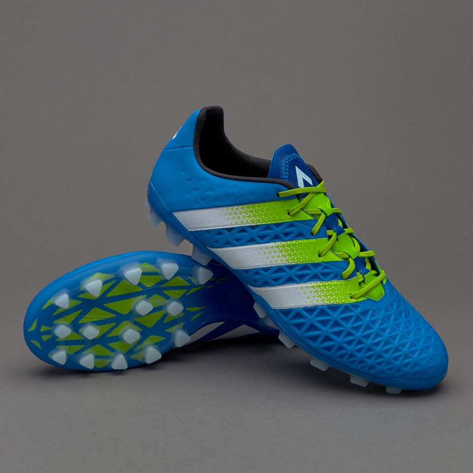 Botas fútbol - Césped - adidas Ace 16.1 AG Azul/Solar/Blanco- AQ5803 | Soccer