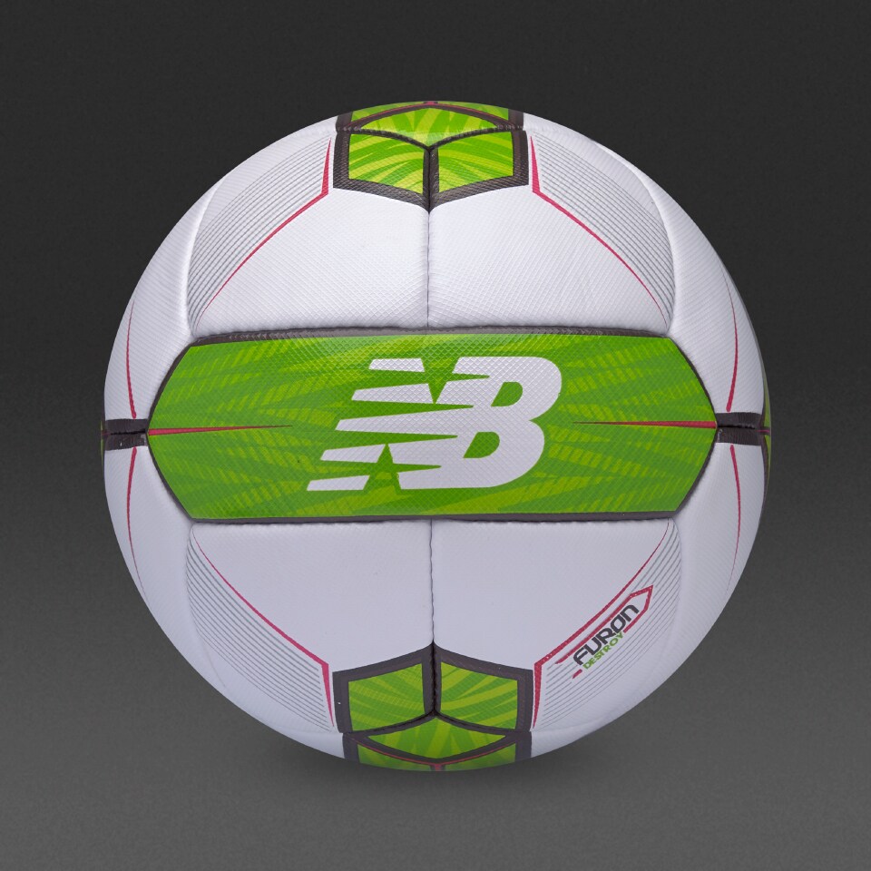 Balones - New Balance Furon Destroy Ball 2017 - FIFA Quality Pro - Blanco/Verde - NFLDEST7WG |