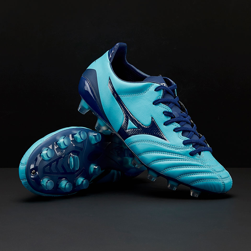 Mizuno Morelia Neo KL II MD Mens Boots Firm Ground P1GA1858 14 Blue Atoll Blue Depths Pro Direct Soccer