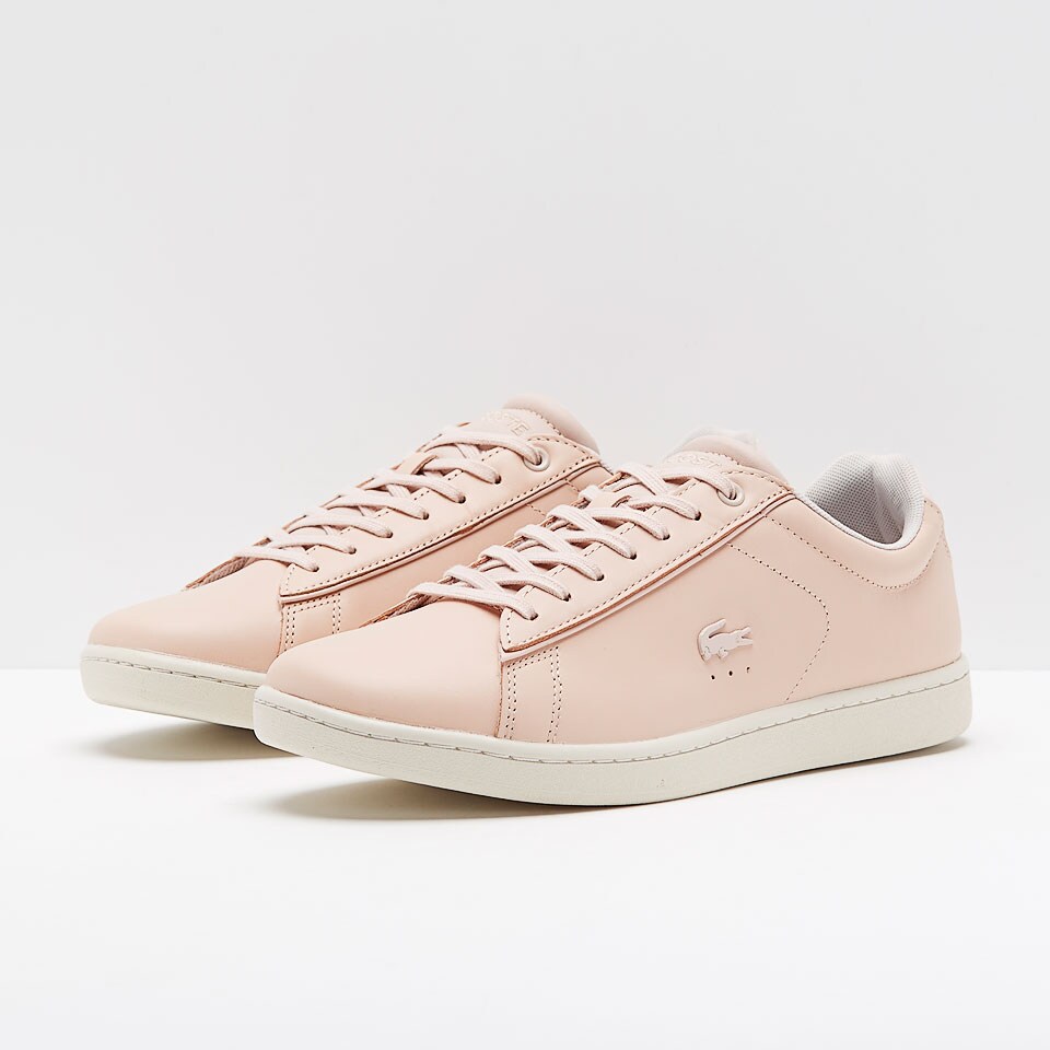 Lacoste trainers cheap rose gold