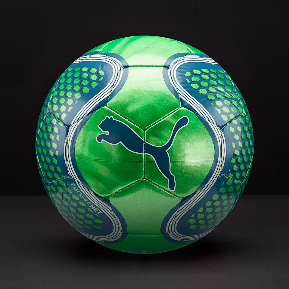 ballons de football Ballon Puma FUTURE Netball Vert/ Blanc