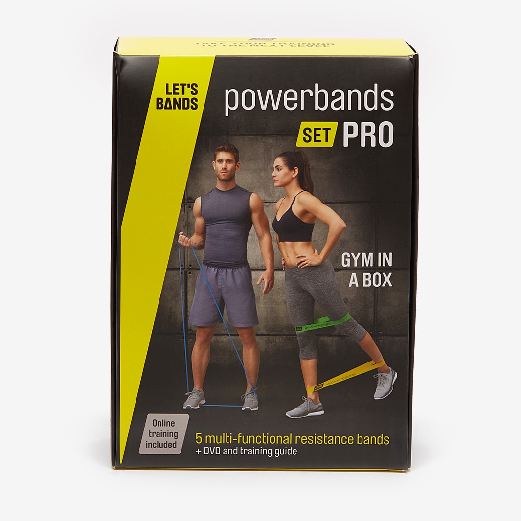 Lets Band Resistance Bands Pro Set Accessories Fitness