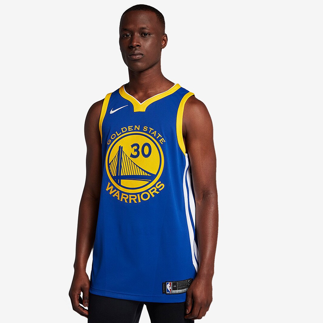 Golden State Warriors Nike Icon Authentic Jersey - Stephen Curry - Mens