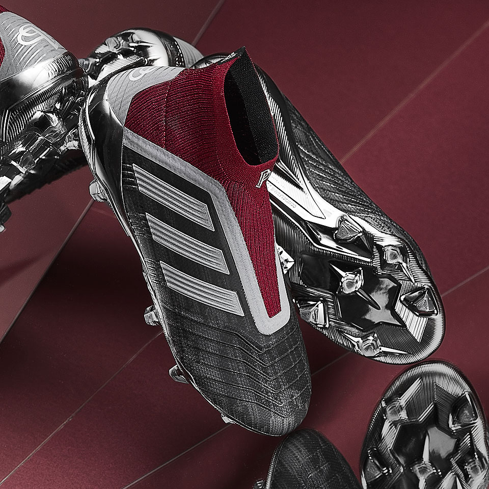 de fútbol - adidas Predator 18+ FG - Hierro Metálico/Hierro Metálico/Hierro Metálico - | Pro:Direct Soccer